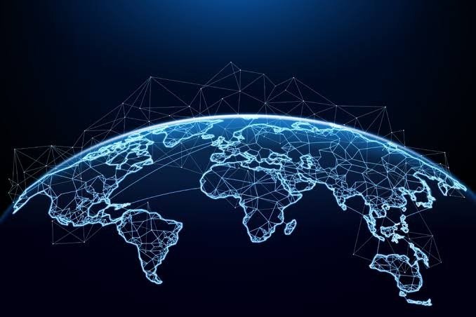 Connected global network representing the businesses we work with